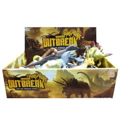 Toy Dino Outbreak 8in Asst-wholesale