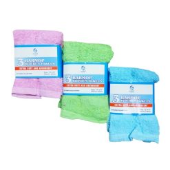 Bar Mop Towels 3pk 12X12 Asst Clrs-wholesale