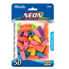 Eraser Tops 50ct Asst Neon Clrs-wholesale