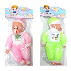 Toy Baby Doll 14in Asst-wholesale