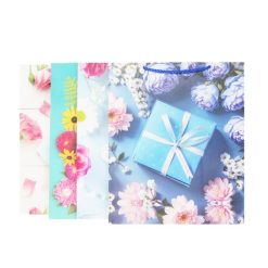 Gift Bags Flowers MD Asst-wholesale