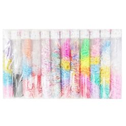 Hair Elastic Bands 2000pc Asst Clrs-wholesale