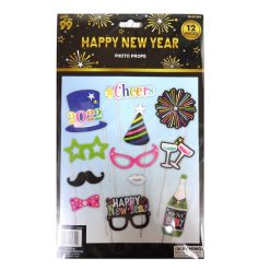 New Year Photo Props 12pc-wholesale