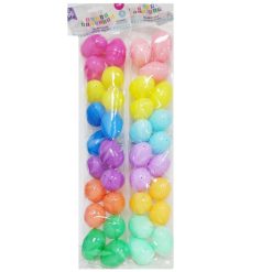 Easter Eggs 18ct Asst Clrs-wholesale