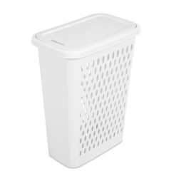 Sterilite Slim Laundry Hamper 19X12X24 W-wholesale