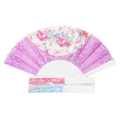 Handheld Fan Flowers Design Asst-wholesale