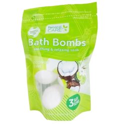 ***P.C Bath Bombs 3pc Coconut & Lime-wholesale
