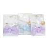 Hair Metal Clips 2pk Bow Asst Clrs-wholesale