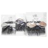 Hair Comb W-Bow 2pk Asst-wholesale