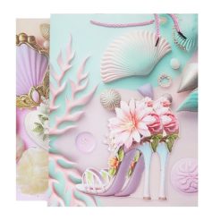 Gift Bags 3D For Her Shoes & Hat Lg Asst-wholesale