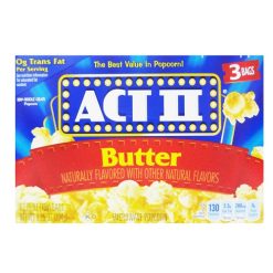 Act II MW Popcorn 3pk Butter-wholesale