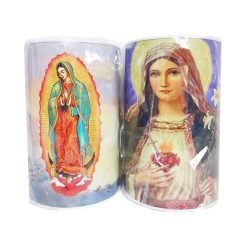 Coin Bank Tin 6in Religious Asst-wholesale