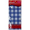 Table Cover 54 X 108in Blue Checkered-wholesale Table Cover 54 X 108in Blue Checkered-wholesale