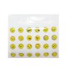 Emoji Stud Earrings 12pair Asst-wholesale