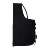 Apron Black Cotton 24in-wholesale