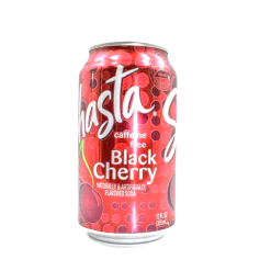 Shasta Soda 12oz Can Black Cherry-wholesale