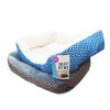 Pet Bed Square 22in Asst Clrs-wholesale