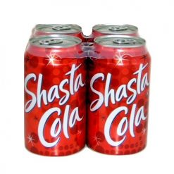 Shasta Soda 12oz Cola 4pk