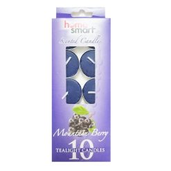 H.S Tealight Candles 10ct Mntn Berry-wholesale