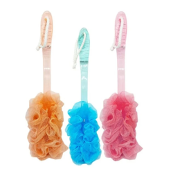 Shower Sponge W-Hanlde Asst Clrs-wholesale