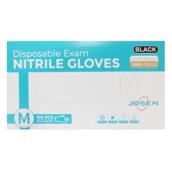 Disposable Gloves Nitrile Blck 100ct Md-wholesale