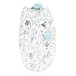 Baby Swaddle Blanket Safari Asst Sizes-wholesale
