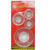 Sink Mesh Strainer 4pc Asst Size-wholesale