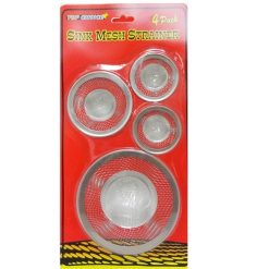 Sink Mesh Strainer 4pc Asst Size-wholesale