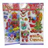 X-Mas Sticker 3D Asst-wholesale