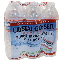 Crystal Geyser Water 6pk 16.9oz-wholesale