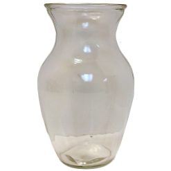 Glass Vase Ginger Clear-wholesale