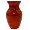 Vase Glass Ginger Red-wholesale