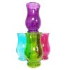 Vase Glass 6½in Asst Clrs-wholesale