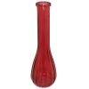 Vase Glass Bud Red-wholesale