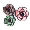 Hair Clip Rose Asst Clrs-wholesale Hair Clip Rose Asst Clrs-wholesale