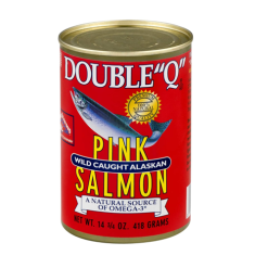 DoubleQ Pink Salmon 14¾oz Can-wholesale