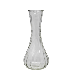 Vase Glass Bud 6in Clear-wholesale