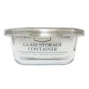 Storage Container Glass 17.6oz W-Lid-wholesale