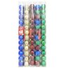 X-Mas Ball Ornaments 12pc 1.5in Asst Clr-wholesale