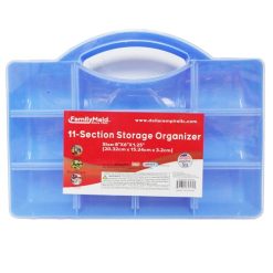 Storage Organizer Box 11-Section 8X5in B-wholesale
