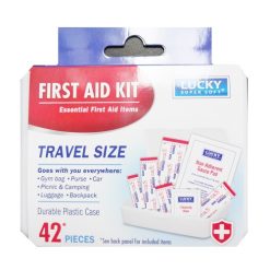 Lucky First Aid Kit 42pc Travel Size-wholesale