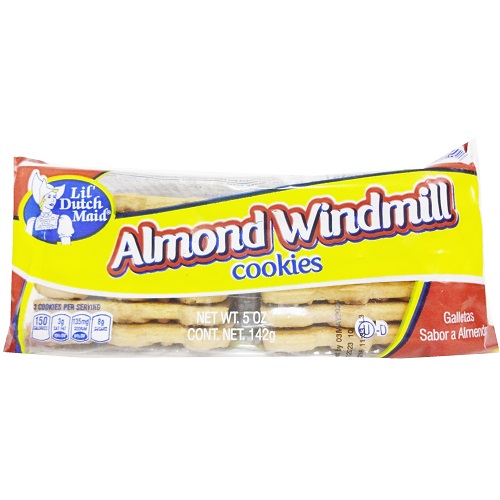 Lil Dutch 5oz Almond Windmill Cookies-wholesale - SmartLoadUsa.com ...