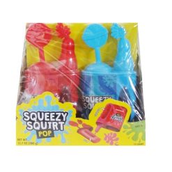 Squeezy Squirt Pop Candy 1.06oz Asst-wholesale