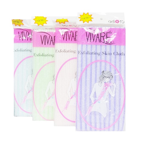 Exfoliating Wash Cloth Asst Clrs-wholesale Exfoliating Wash Cloth Asst Clrs-wholesale