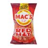 Macs Fried Pork Skins 3oz Red Hot-wholesale