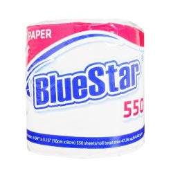 Blue Star Bath Tissue 550ct 2-Ply-wholesale