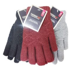 ThermaX Ladies Gloves Asst Clrs-wholesale