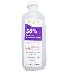 Isopropyl Rubbing Alcohol 50% 12oz Reg-wholesale