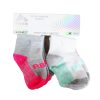 Infant Shortie Socks 12-24 6pk Asst-wholesale