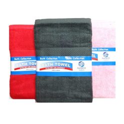 A.M Bath Towels 25X48in Asst Clrs-wholesale
